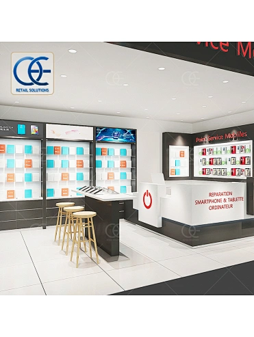 Cell Phone Store Display Mobile Cabinet